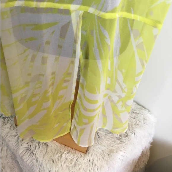 Lane Bryant semi sheer sleeveless hidden button down blouse Woman’s 26 - Picture 7 of 14